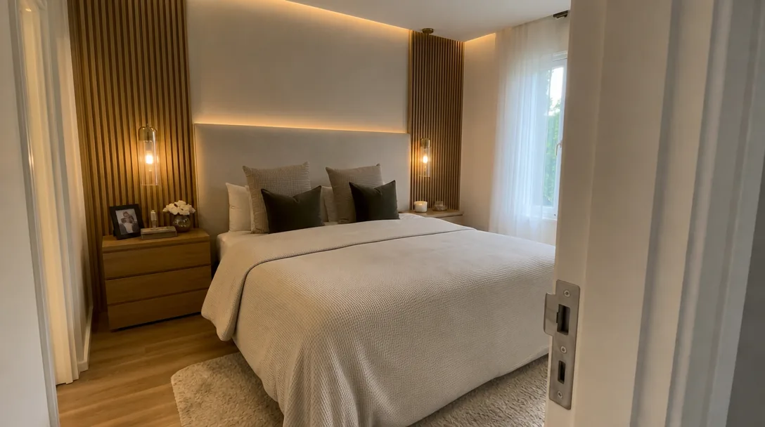 Dormitorio reformado en Vallirana